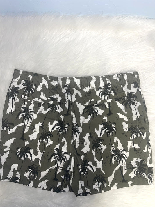 James Perse Men's Camo Palm Shorts
