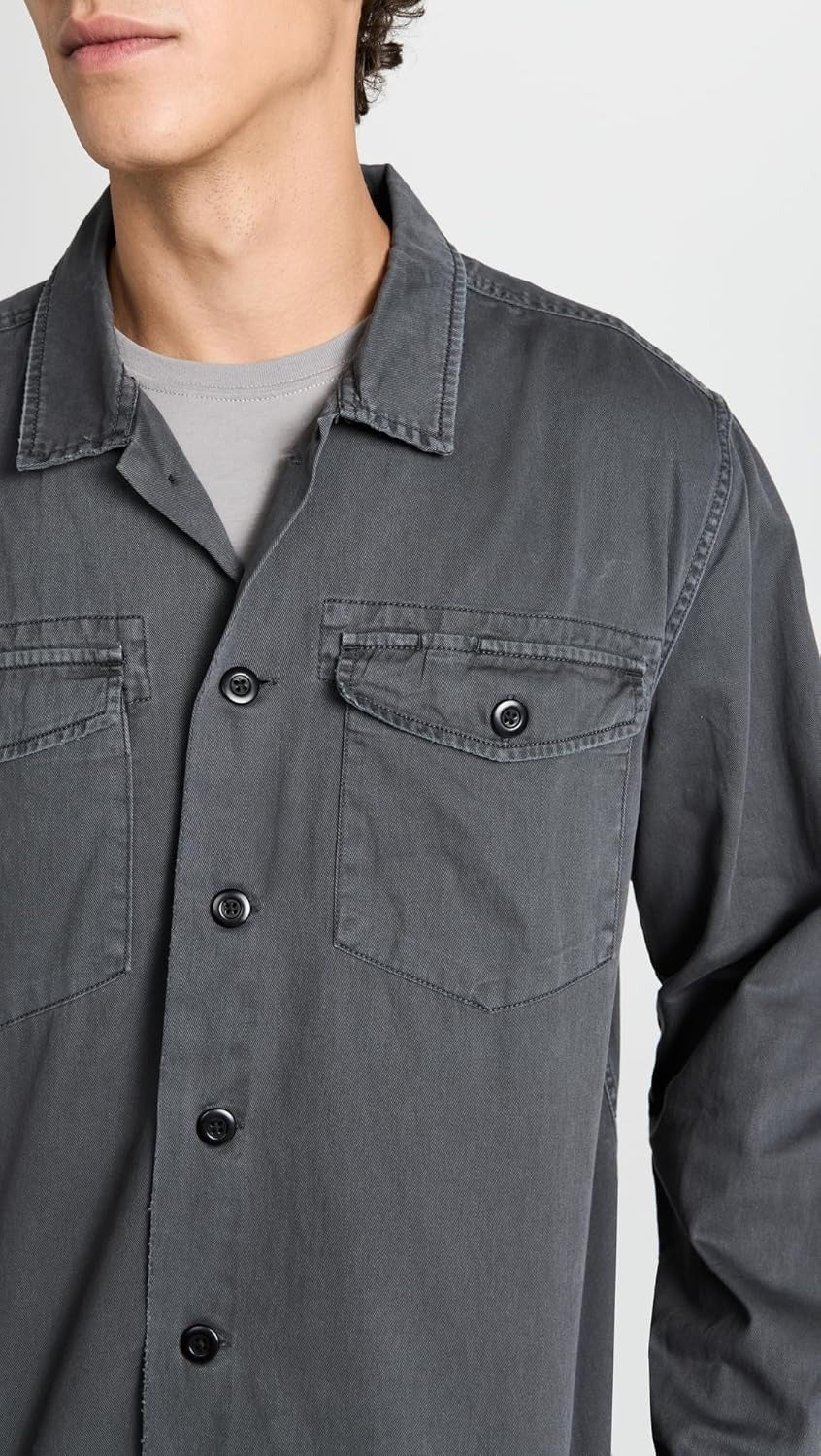 Rails Men's Kerouac Button Down Shirt/Jacket