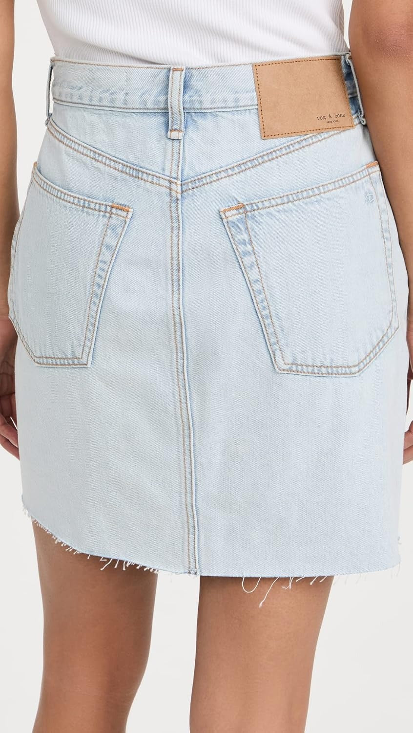 rag & bone Women's High Rise Miniskirt in Primrose