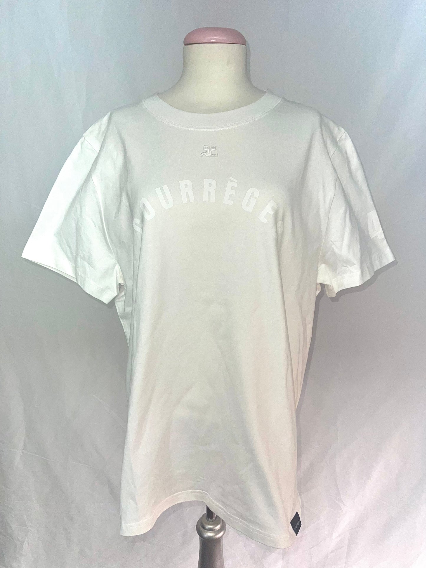 Courreges Paris Men's Cotton Tee