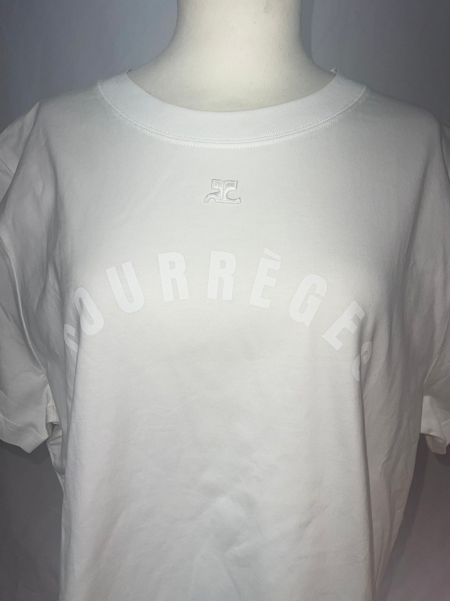 Courreges Paris Men's Cotton Tee