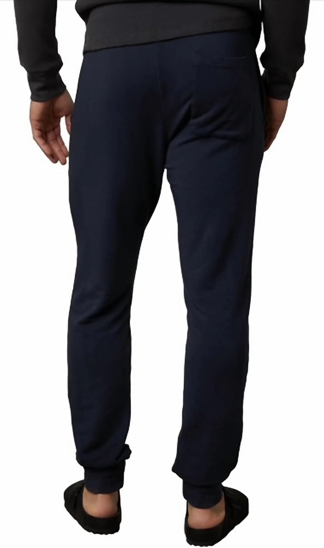 Velvet by Graham & Spencer York Drawstring Jogger Pant in Navy