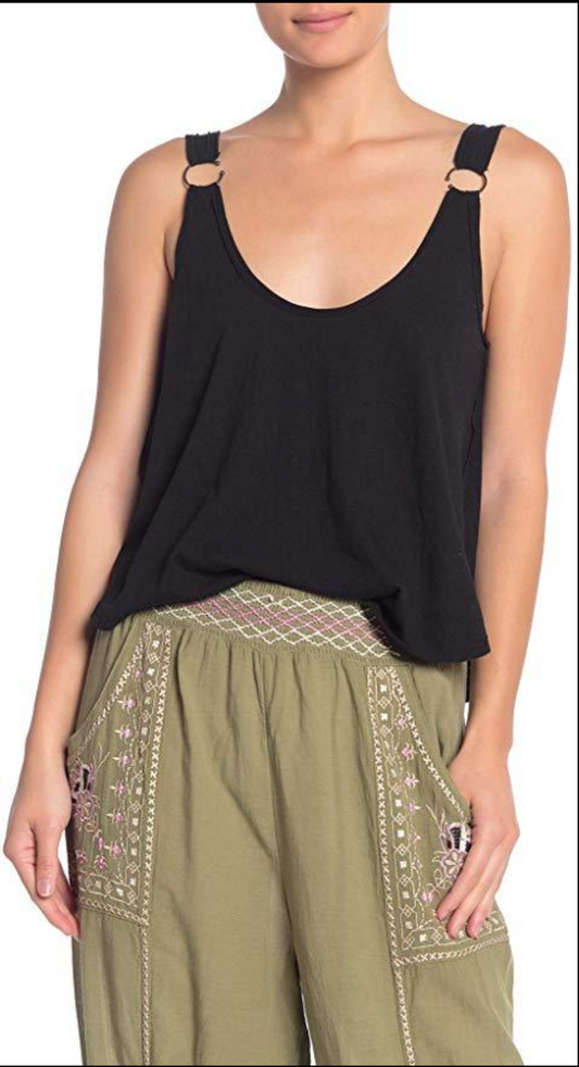 We The Free Womens V-Neck Low Back Woman's Tank Top