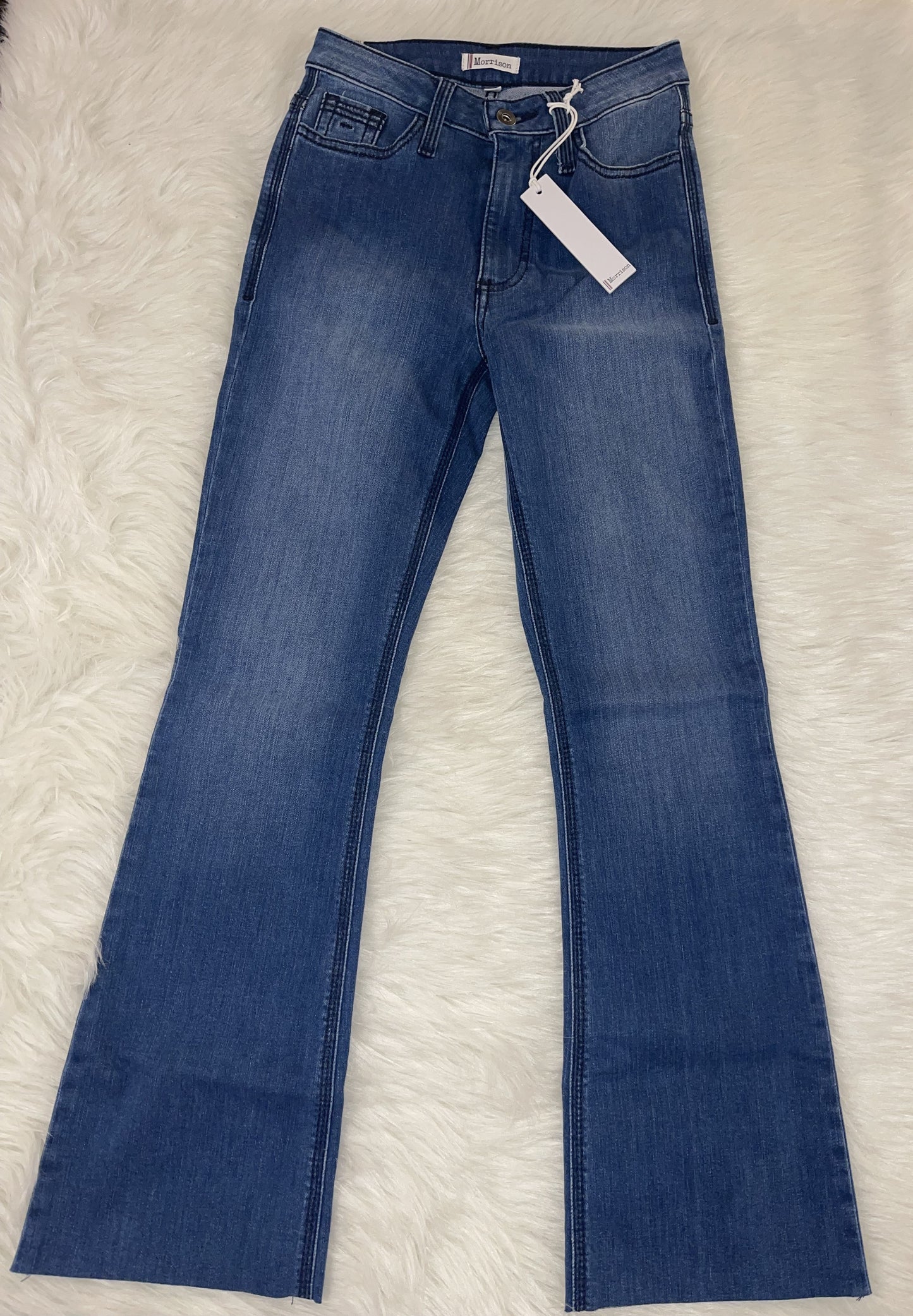 Morrison Denim The Starlet Crop Mid-Rise Boot Crop Women's Jeans