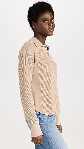 Free People Movement Women's Ashton Zip Thermal - Sand