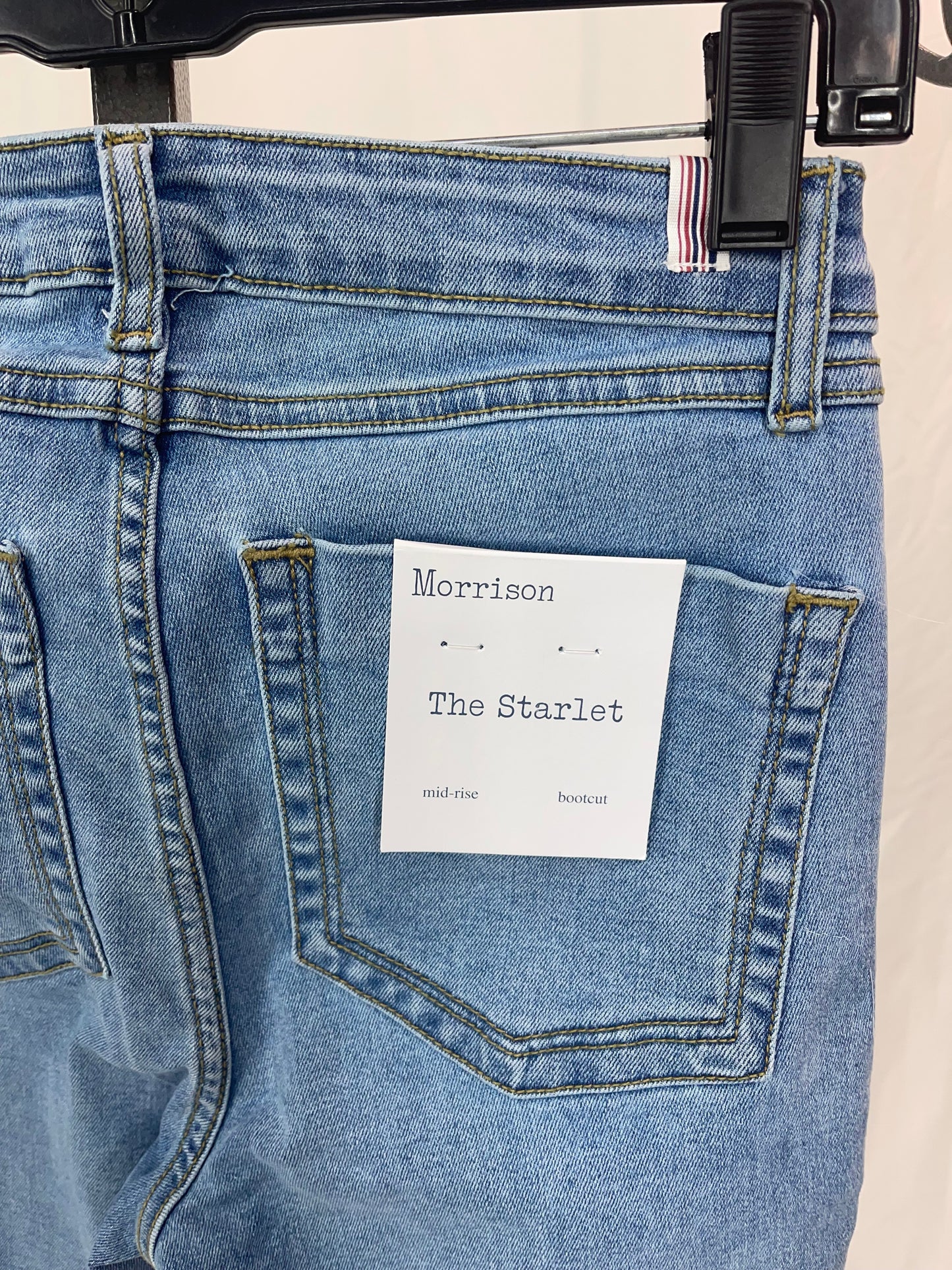 Morrison Denim Mid-rise Bootcut The Starlet in Runaway