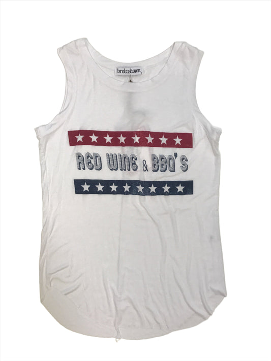 Brokedown Red Wine and BBQ's Women's Tank
