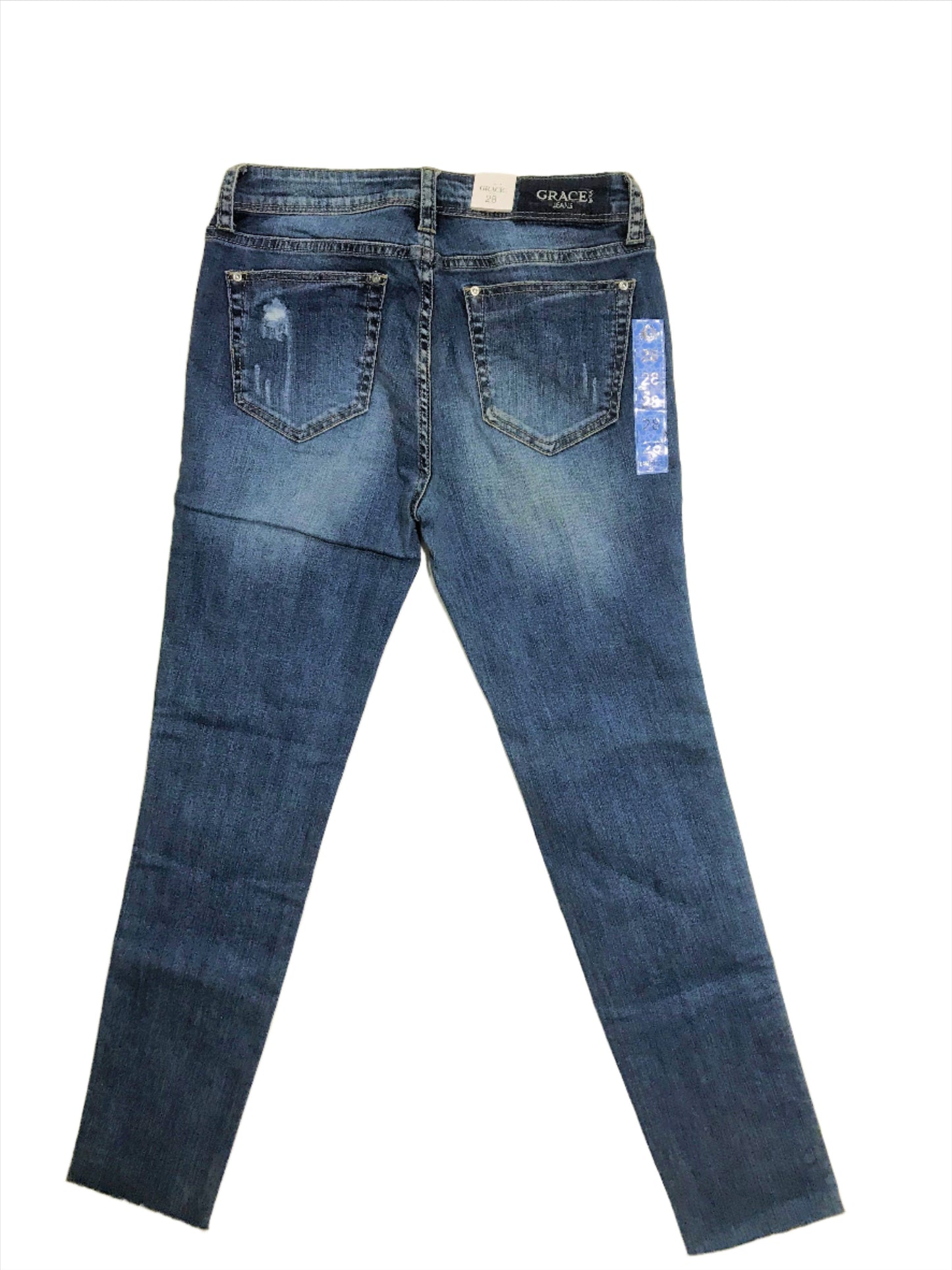 Grace in LA Easy Fit Women's Jeans with Side Seam