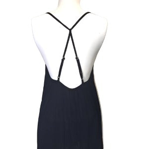 Elan Black Midi Women's Dress