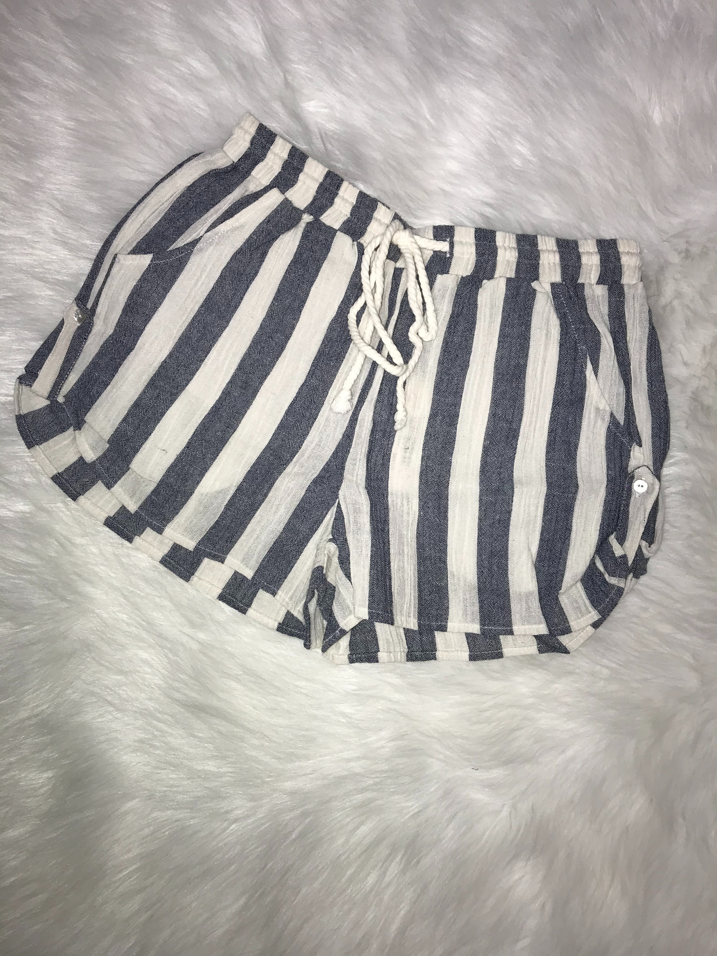 Rag Poets Ventura Striped Women's Shorts