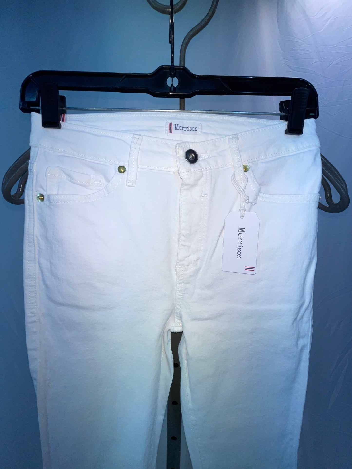 Morrison Starlet Mid-rise Bootcut - White