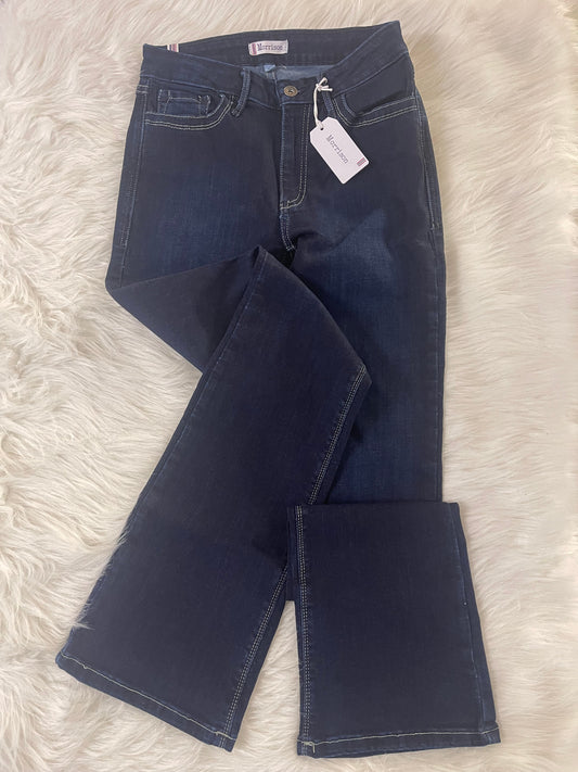 Morrison The Starlet Mid-Rise Bootcut Dark Wash Jeans