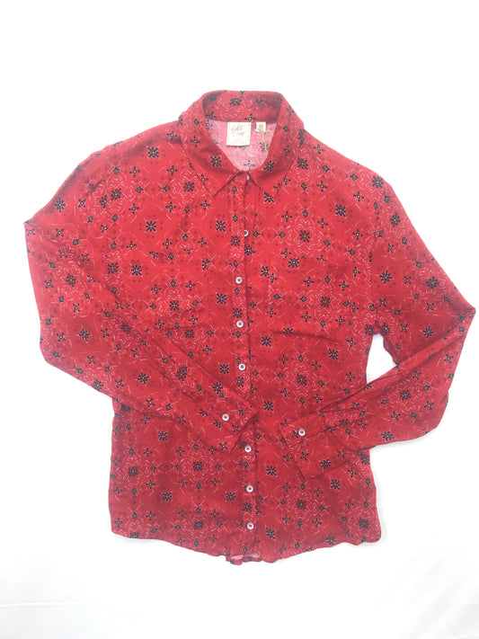 White Crow Women's L/S Shirt Desert Rose Chili Pepper