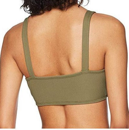 Free People Remi Soft Bra Moss Green