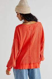 Free People Buttercup Thermal Women's Top