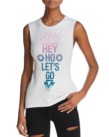 Daydreamer Hey Ho Let's Go Graphic Women's Tank Tank