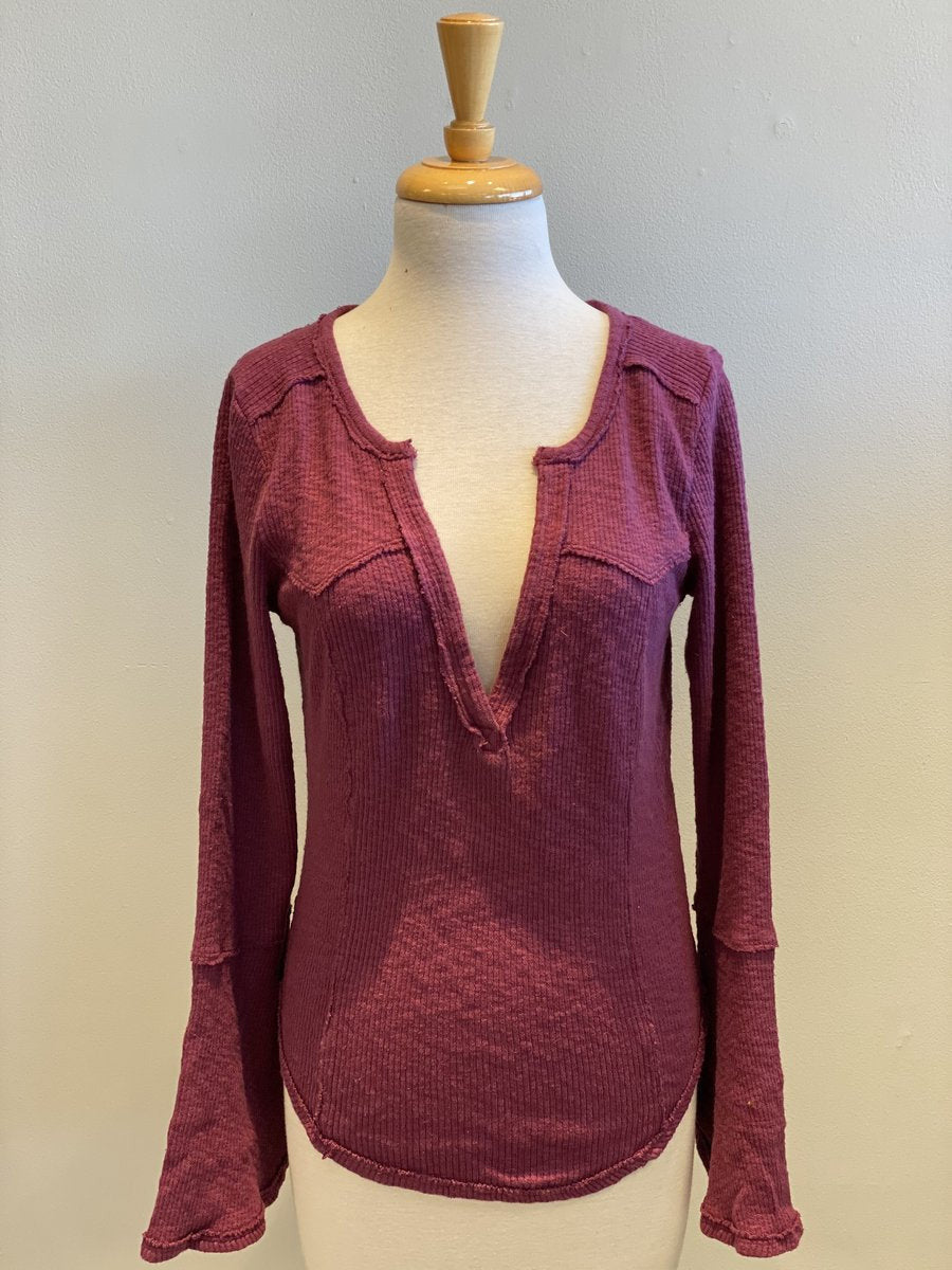 Free People Give a Little Thermal Top Fairytale