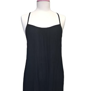 Elan Black Midi Women's Dress