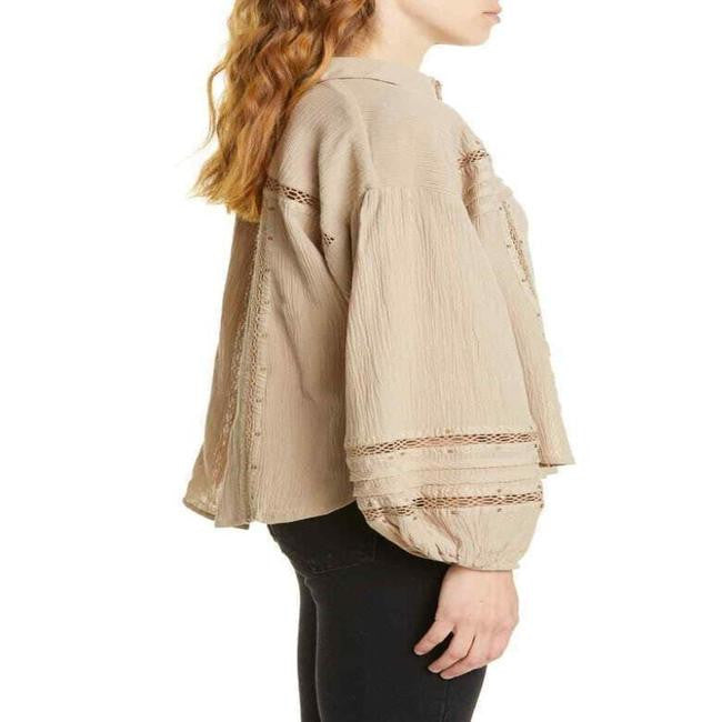 Free People Summer Stars Button Down Women's Shirt