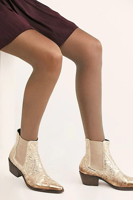 Free People Time to Shine Tights -Neutral
