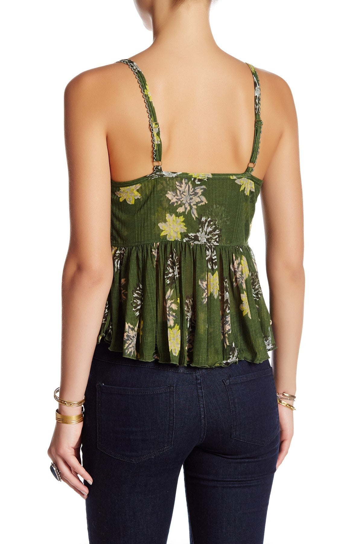 Free People Green Combo Tank Melbourne