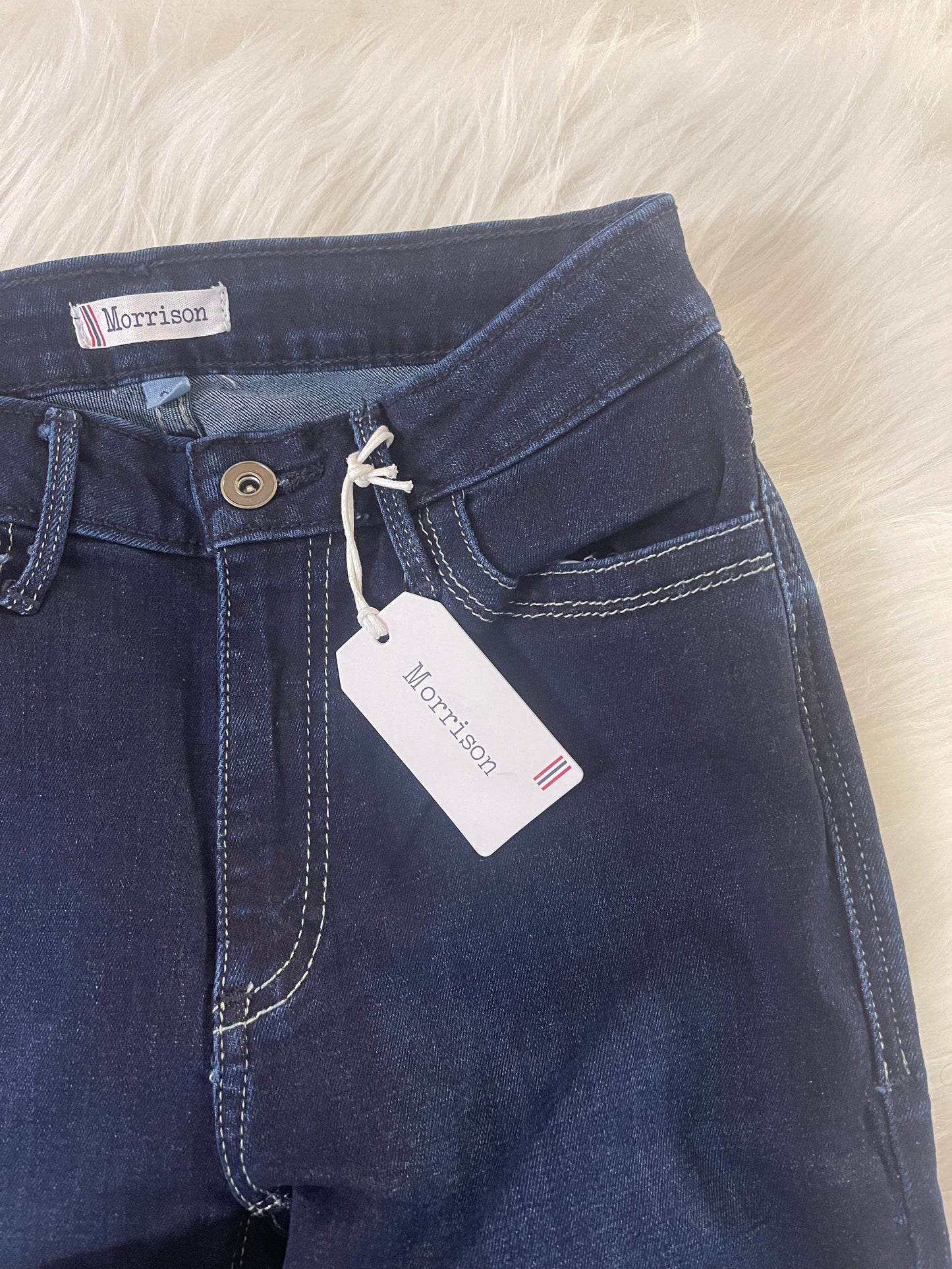 Morrison The Starlet Mid-Rise Bootcut Dark Wash Jeans