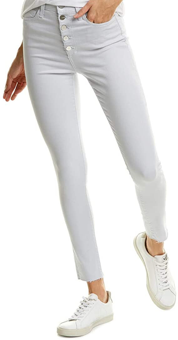 Joe's Jeans Womens The Charlie Illusion Blue High-Rise Skinny Ankle Cut Jean