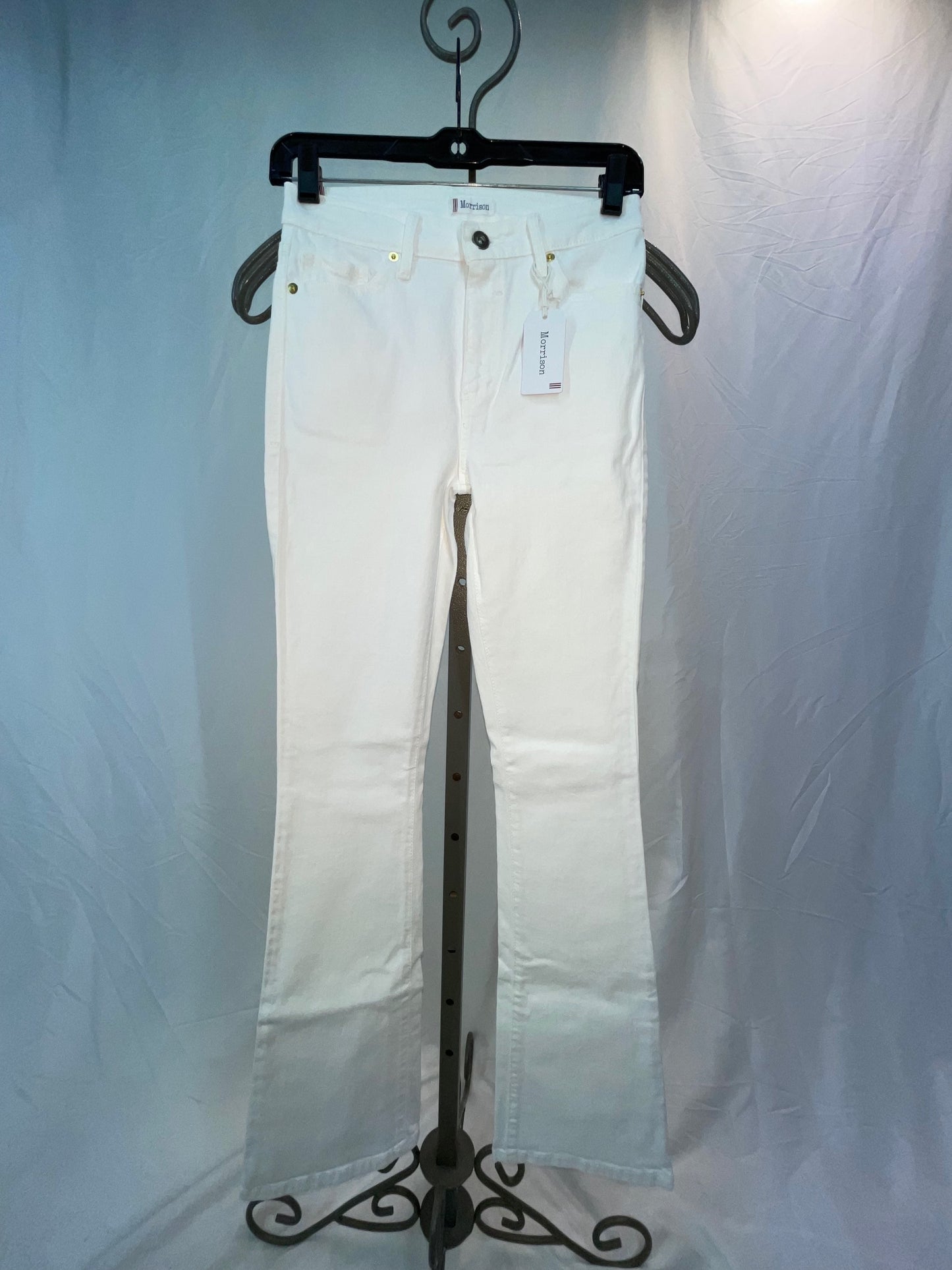 Morrison Starlet Mid-rise Bootcut - White