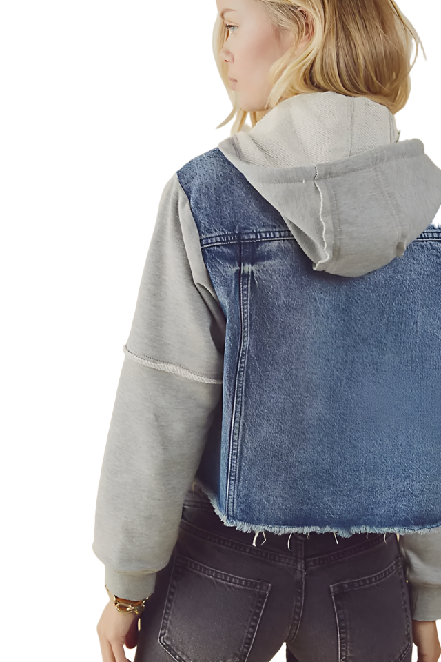 Free People Throwback Denim Jacket