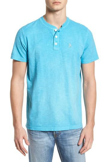 Psycho Bunny Sunwash Henley Men's Tee