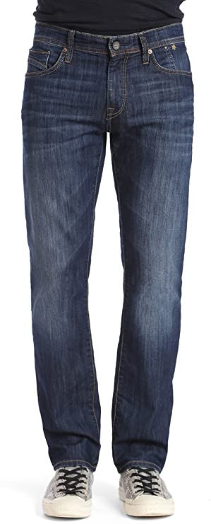 Mavi Men's Zach Regular Rise Straight Leg Jeans