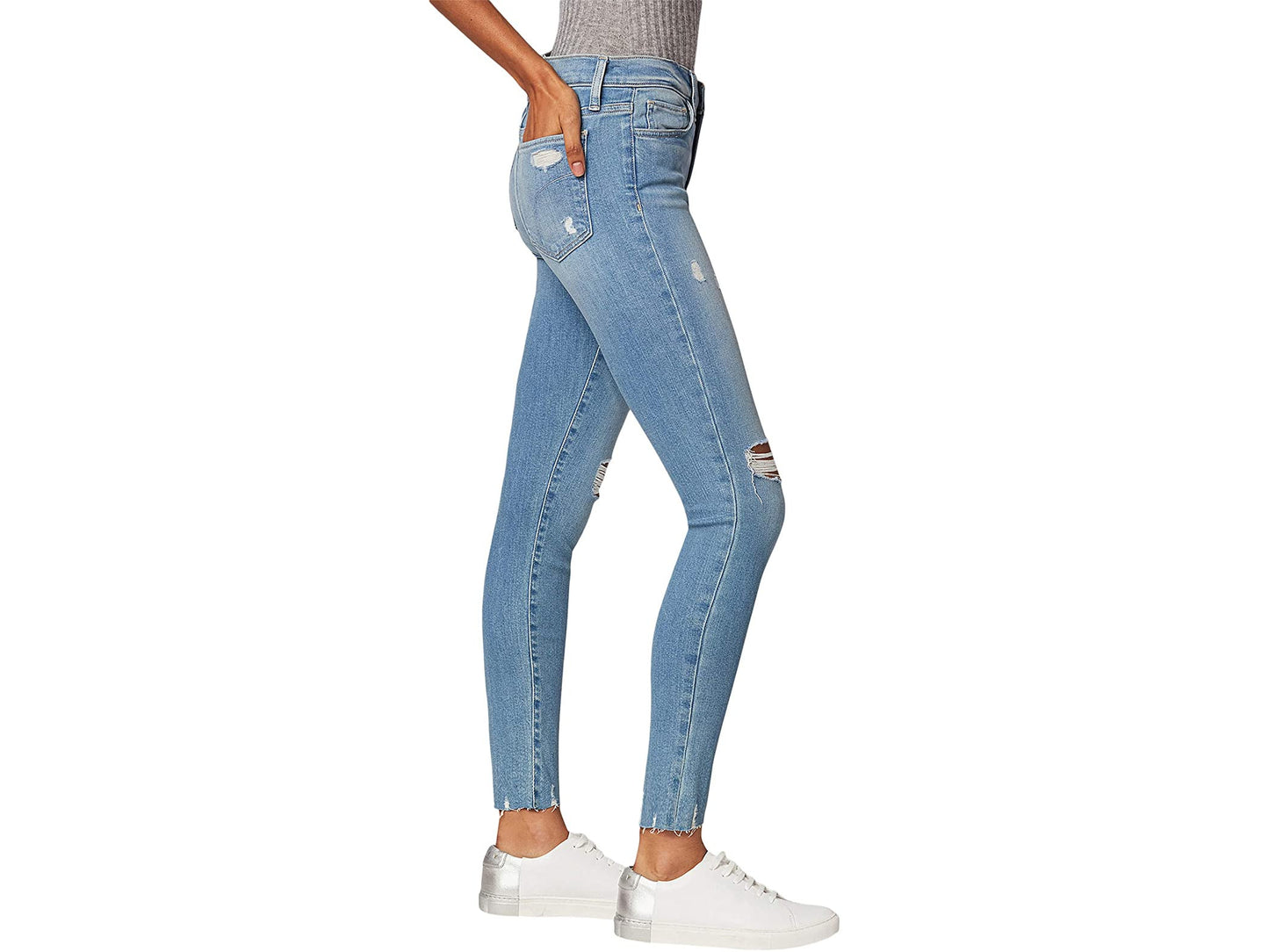 Joe's Jeans the Icon Ankle with Destroyed Hem