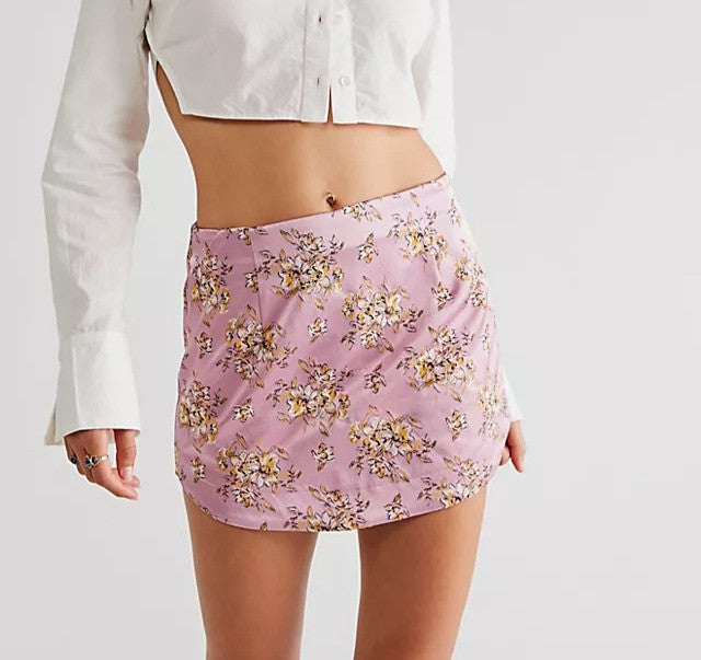 Free People All Dressed Up Mini Skirt