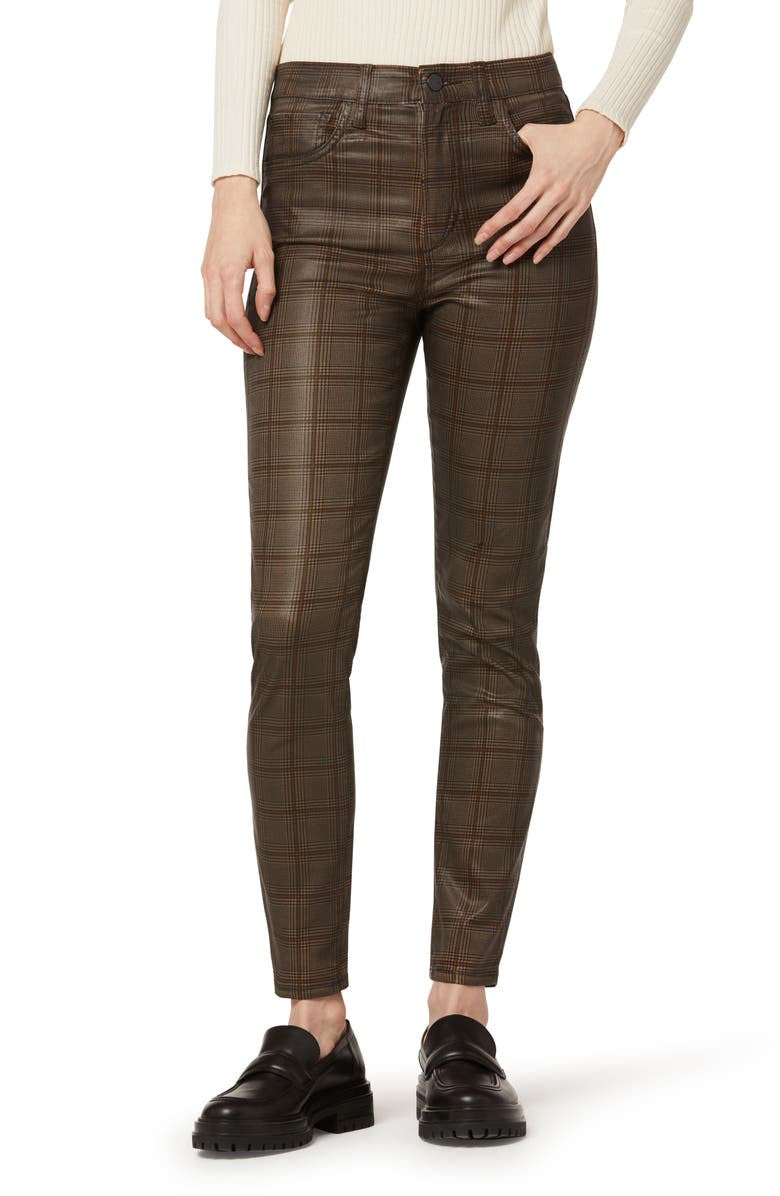 Joe's The Charlie Check High Waist Ankle Pants