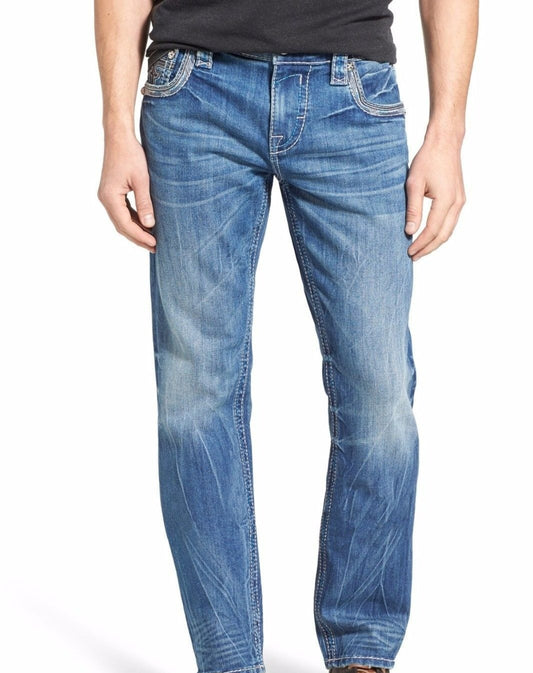 Rock Revival Willis Straight Leg J400 Men's Jeans