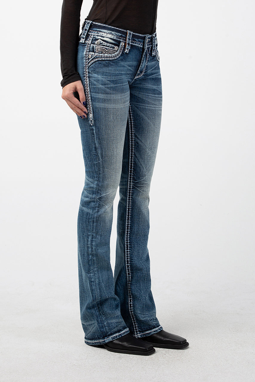 Rock Revival Nutria B201 Bootcut Women's Jeans