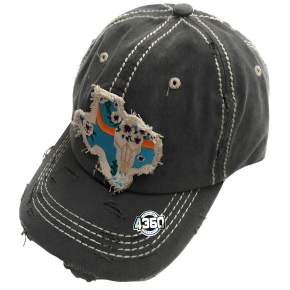4350 District Texas Hat Black Unisex