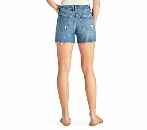 Sam Edelman The Stiletto Raw Hem Cutoff Denim Shorts Kalina