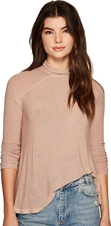 Free People | Weekends Snuggle Turtleneck | Beige