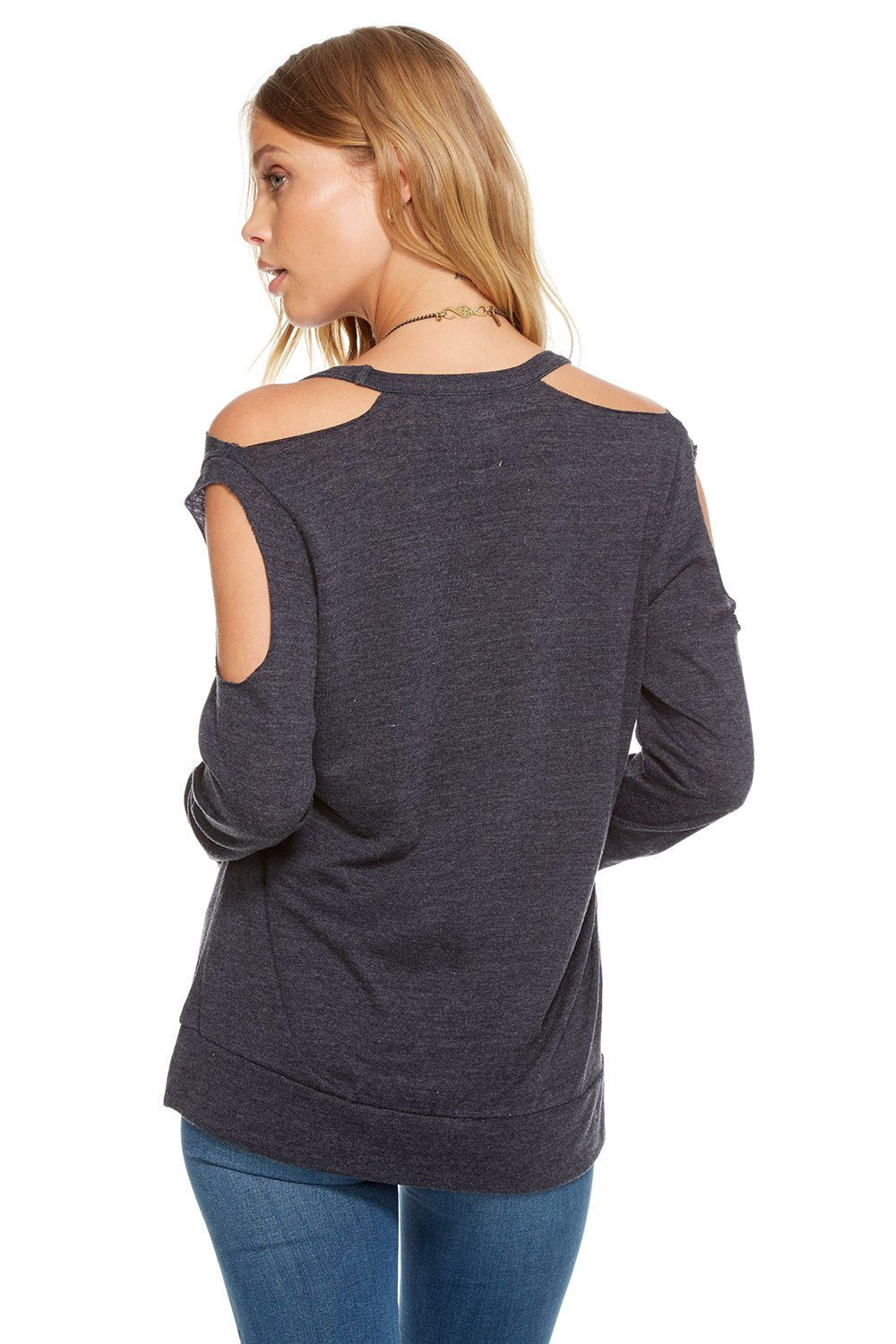 Chaser Cold Shoulder Scoop Neck Women's Top