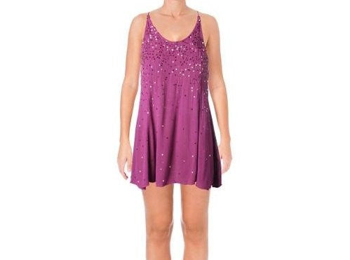 Free People Womens Just Watch Me Slip Slip Dress