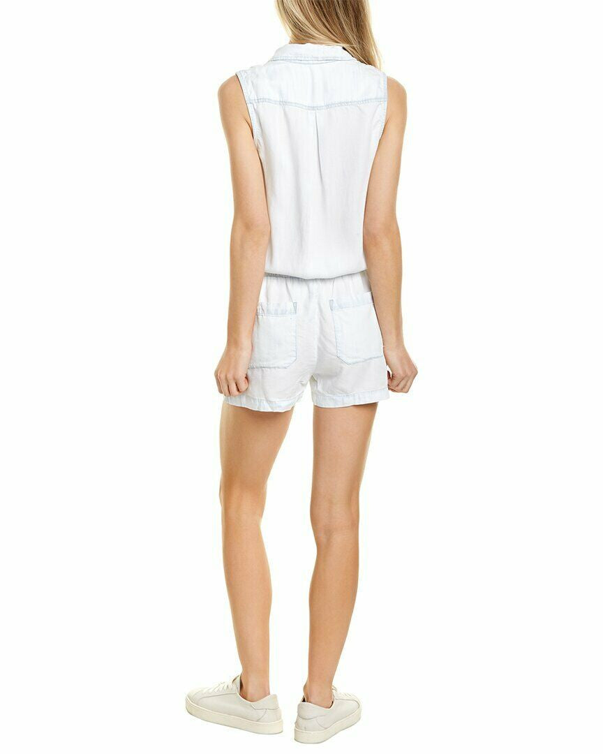 Bella Dahl Strapless Crop Women's Jumper in Summer Sky