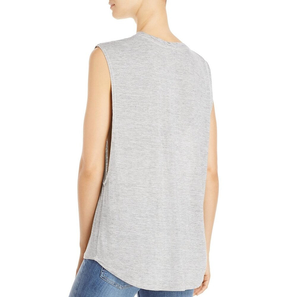 Free People Women's The It Muscle Tee Grey