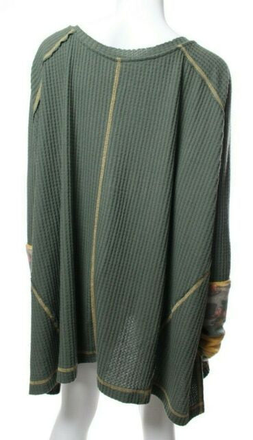 Free People Leopard Thermal Women's Top