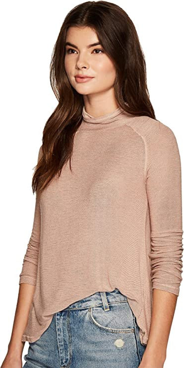 Free People | Weekends Snuggle Turtleneck | Beige