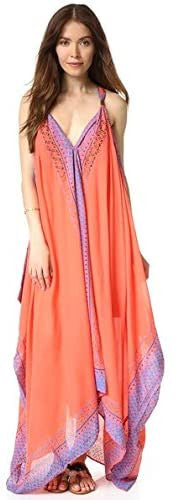 Free People Merida Asymmetrical Hem Maxi Dress
