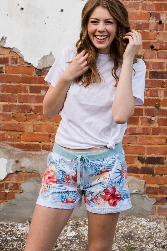 Z Supply Women's The Tropical Boyfriend Shorts