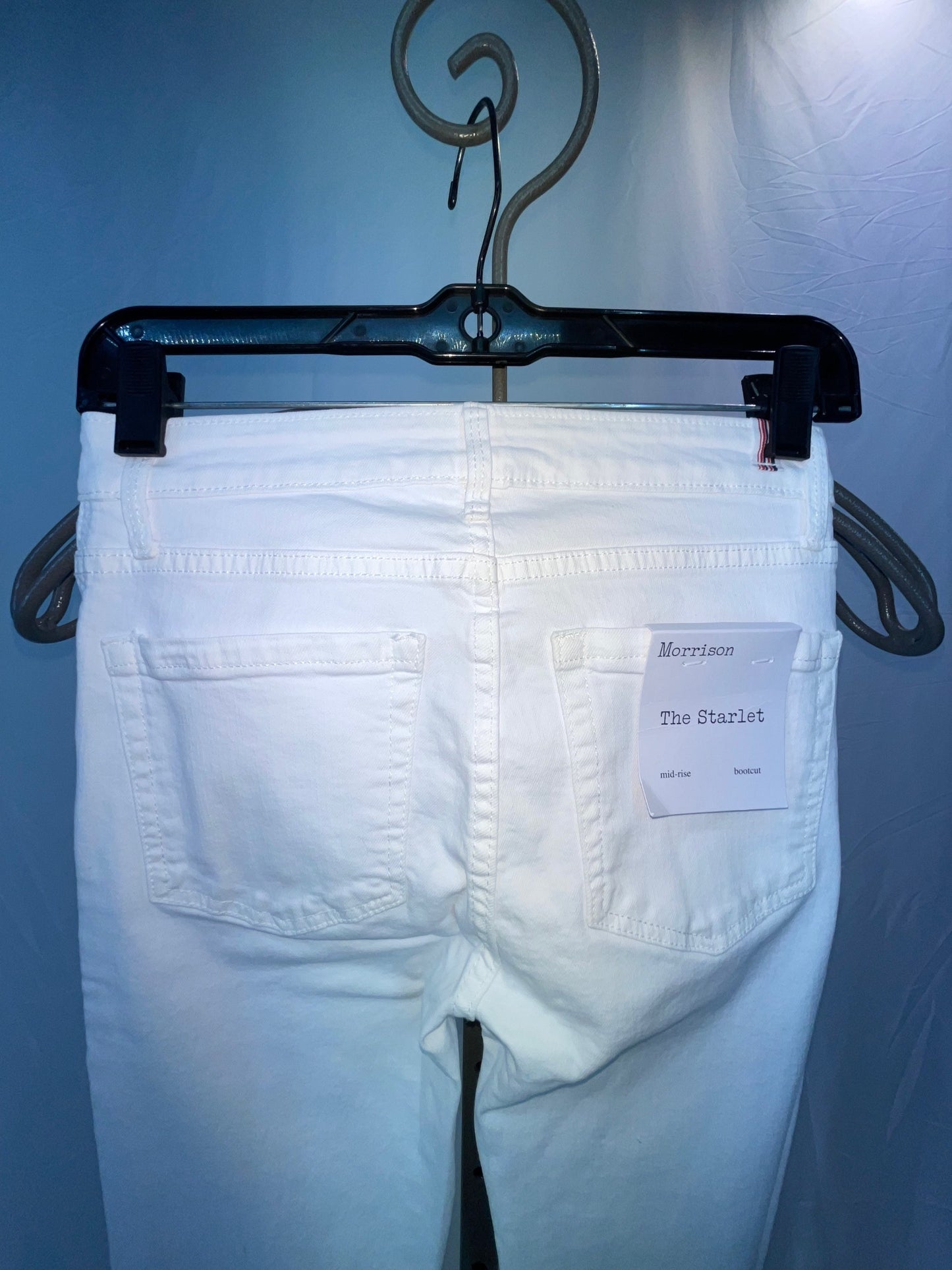 Morrison Starlet Mid-rise Bootcut - White