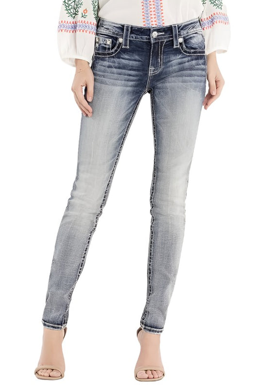 Miss Me After Party Mid Rise Ankle Skinny Jeans