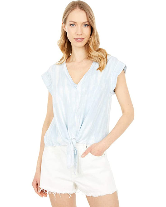 Bella Dahl Tie Front V-Tee